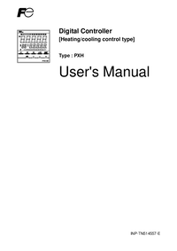 Thumbnail of document Manual - PXH Temperature Controller